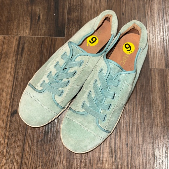 New Vionic Suede Sneakers - Picture 1 of 5